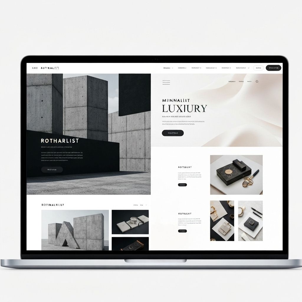 Brutalist vs Neo-Minimal: The Web's Luxury Fork